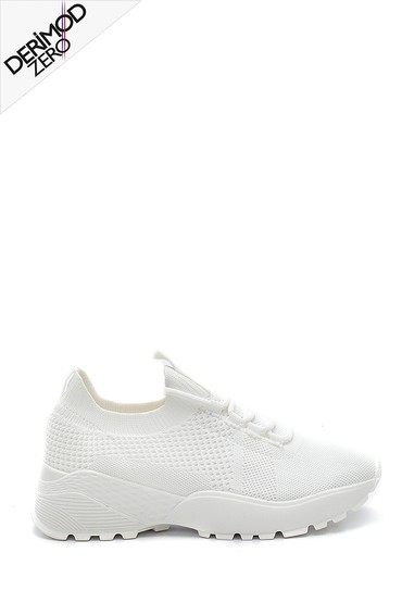 Beyaz Kadın Çorap Sneaker 5638257615