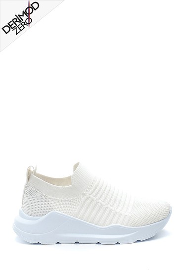 Beyaz Kadın Çorap Sneaker 5638291738
