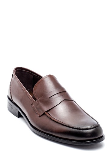 Kahverengi Erkek Deri Klasik Ayakkabı 5638336364