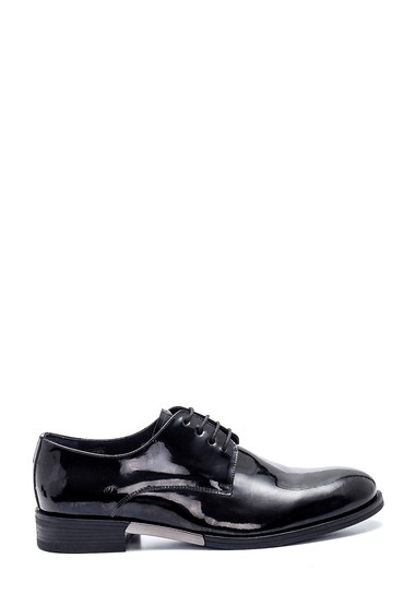 Siyah Erkek Deri Klasik Rugan Ayakkabı 5638337912