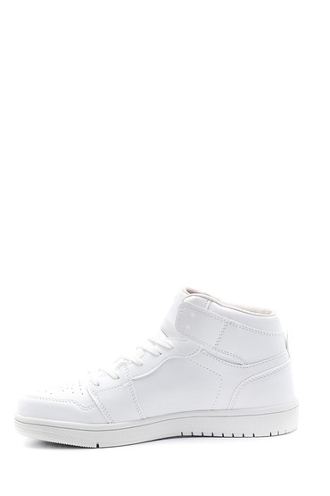 Beyaz Kadın Boğazlı Sneaker 5638416414